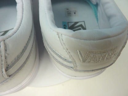 UNISEX VANS LOW CONFY CUSH TRAINERS-WHITE-UK9.5