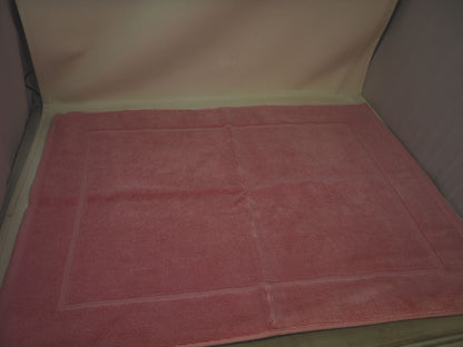 Strato Cotton Natural Pink Pack of 2 Bath Mats 50x70cm