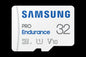SAMSUNG MicroSD card 32GB High-Speed, PRO Endurance White MB-MJ32KA/EU