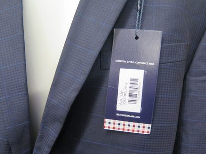 BEN SHERMAN SUIT JACKET-NAVY-42R SLIMFIT