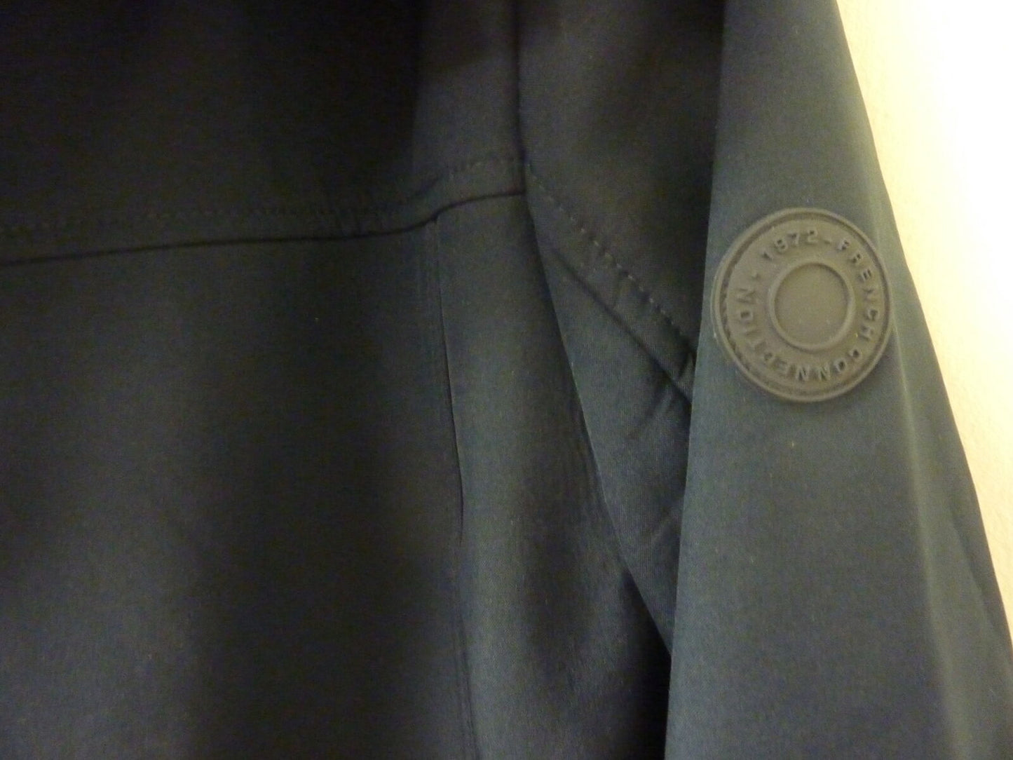 FRENCH CONNECTION COAT-NAVY-SMALL UK10