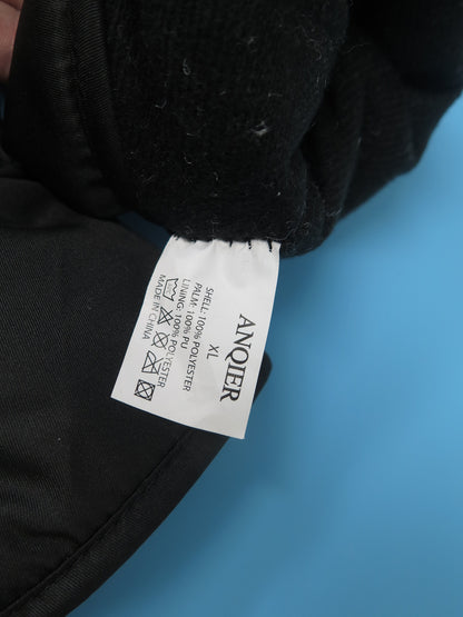 ANQIER 3M THINSULATE GLOVES-BLACK-XL