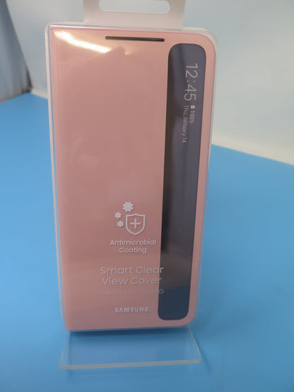 Samsung Galaxy S21+ 5G Clear View Cover Pink (EF-ZG996)