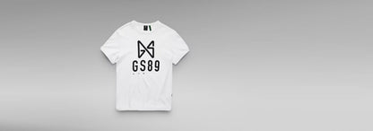 GSTAR RAW BUTTERFLY LOGO T-SHIRT XSMALL