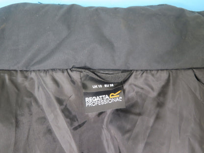 REGATTA TRA204 LADIES DARBY III INSULATED PARKA JACKET-BLACK-UK10