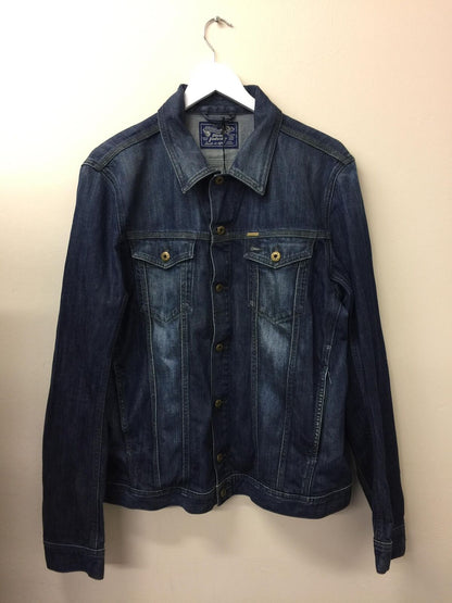 Diesel - Slim Fit Denim Jeans Jacket Vintage Blue XXL