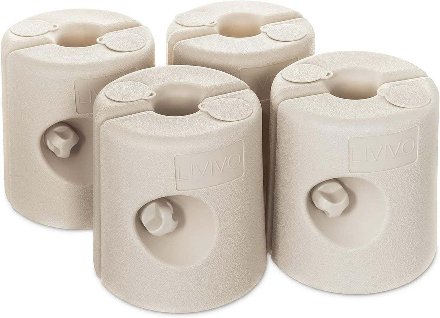 Set of Four Secure Leg Weights for Gazebos, Marquees, Market Stalls