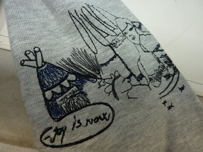 DESIGUAL EAT MORE ART JUMPER-LARGE