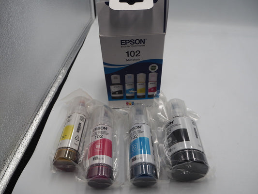 Epson 102 multipack ink refill bottles