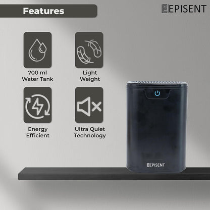 EPISENT 700ml Portable Dehumidifier