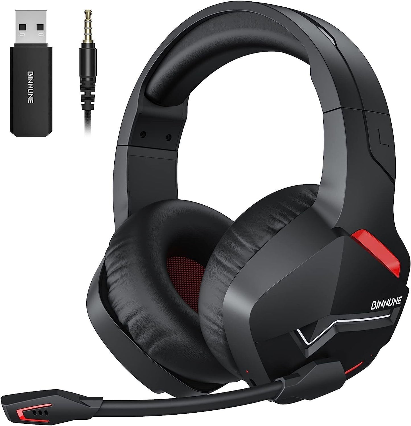 BINNUNE WIRELESS GAMING HEADSET-BLACK