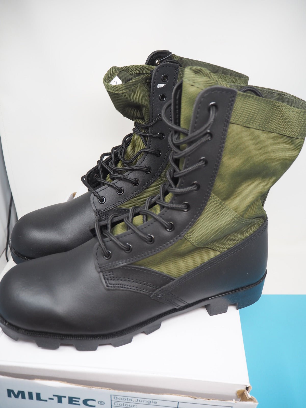 Mil-Tec US Military Boots, Green (Olive)  UK 12 W