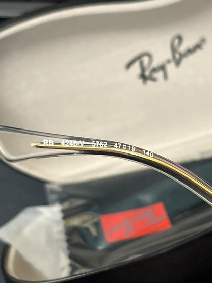 Ray-Ban RX6396 5762 eyewear, gold RRP:£107