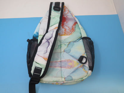 MOSISO SLING BACKPACK-MARBLE MULTI