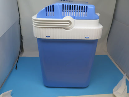 HOMETRONIX 24L ELECTRIC COOLER & WARMER-BLUE/WHITE