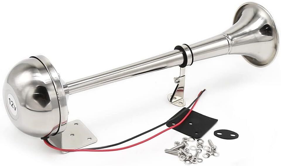 QIONGHA 12V Single Trumpet Horn