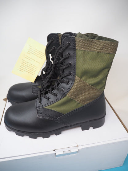 Mil-Tec US Military Boots, Green (Olive)  UK 8