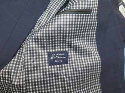 BEN SHERMAN SUIT JACKET-NAVY-42R SLIMFIT