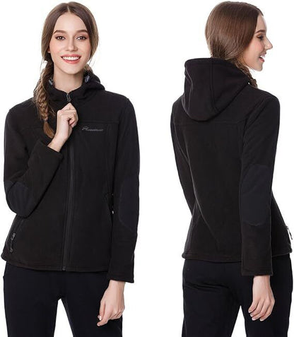 Outdoor Master Women's Fleece Hoodie Jacket Large