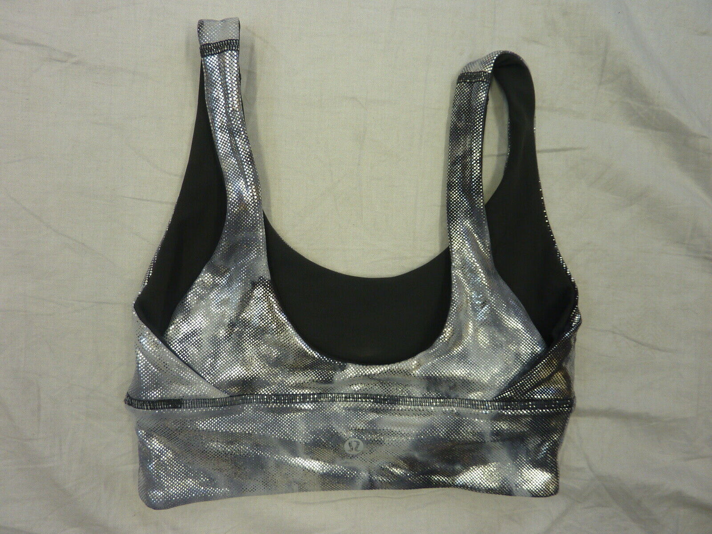 LULULEMON ALIGN BRA A/B SHINE-GRAPHITE-4