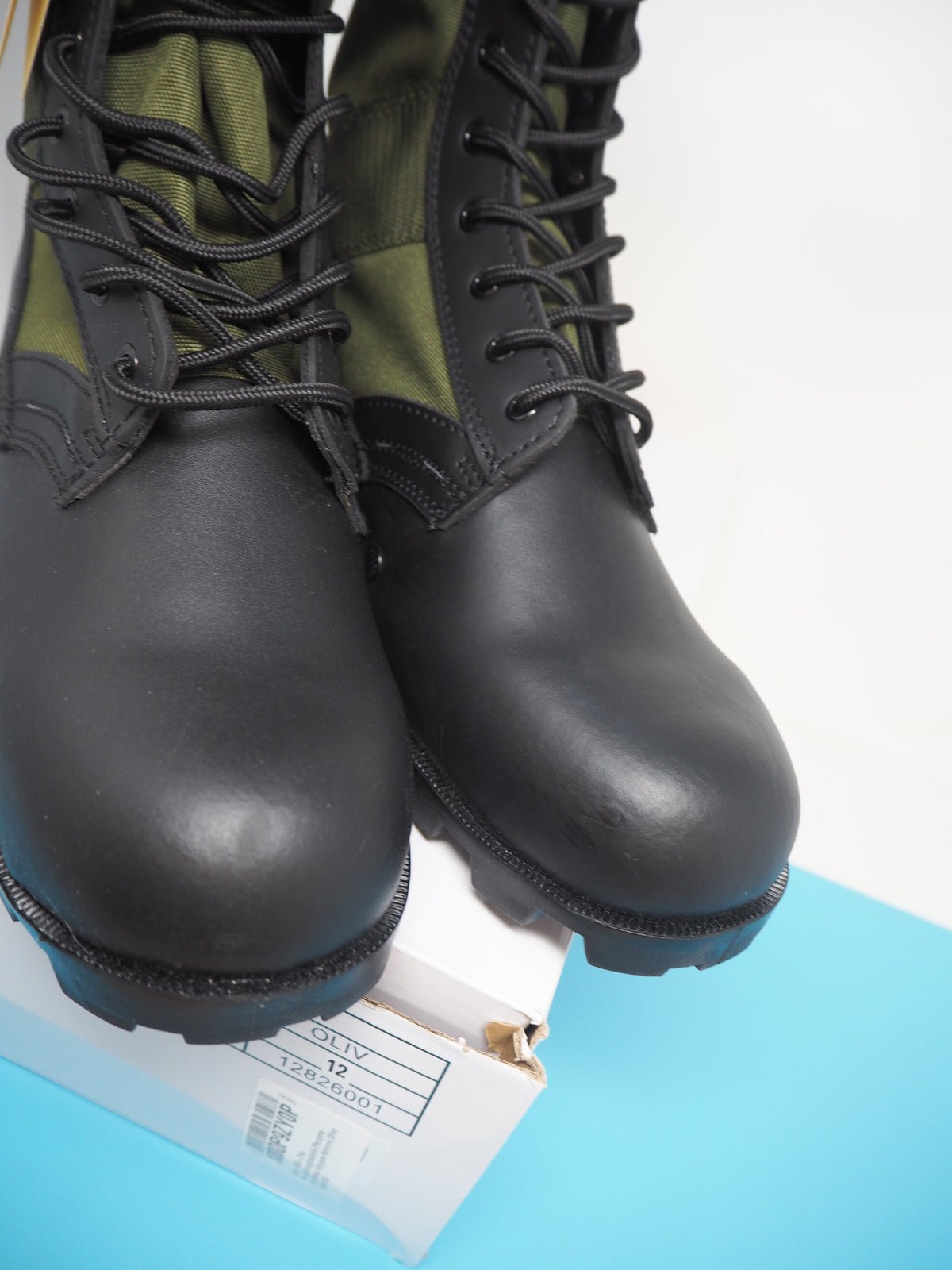 Mil-Tec US Military Boots, Green (Olive)  UK 12 W