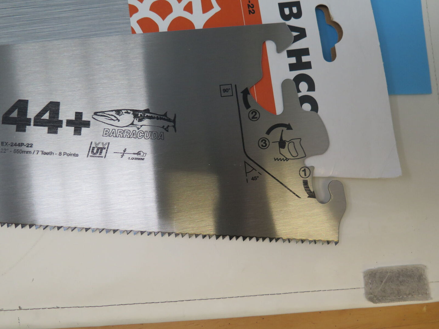 BAHCO EX-244P-22 22" 550MM BARRACUDA SAW BLADE