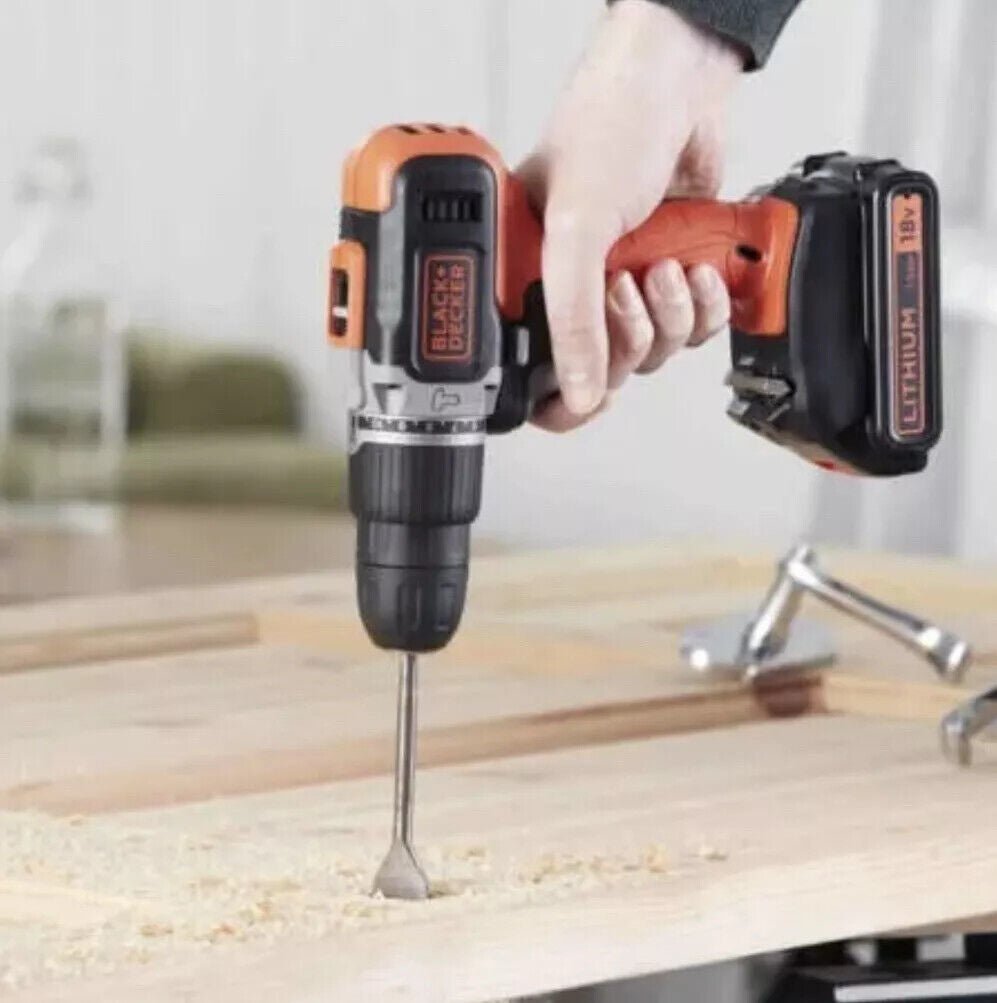 BLACK & DECKER BCD001C1 18v Drill driver 10mm keyless chuck