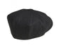 PEAKY BLINDERS Melton Wool Black Herringbone Newsboy Cap