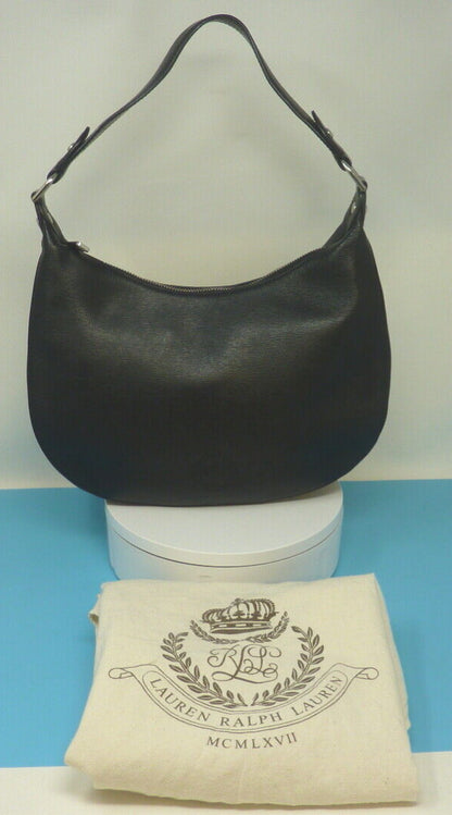 RALPH LAUREN BLACK HANDBAG