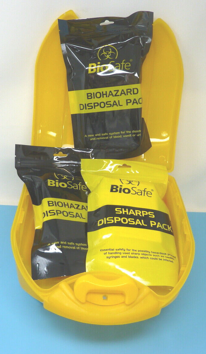 BODY FLUID AND SHARPS DISPOSAL KIT