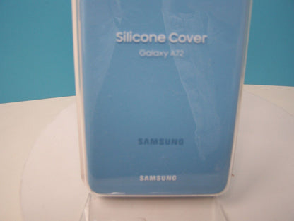 Samsung Galaxy A72 Silicone Cover Case - Blue