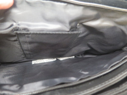 LORENZ LEATHER CROSSBODY BAG -BLACK
