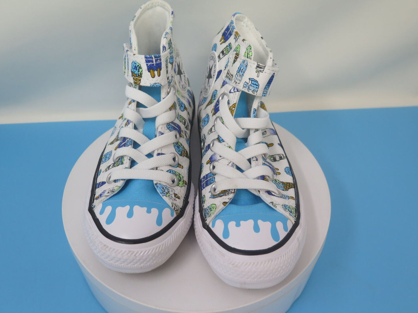 CONVERSE CHUCK TAYLOR-ICE CREAM HIGH TOPS-KIDS UK11