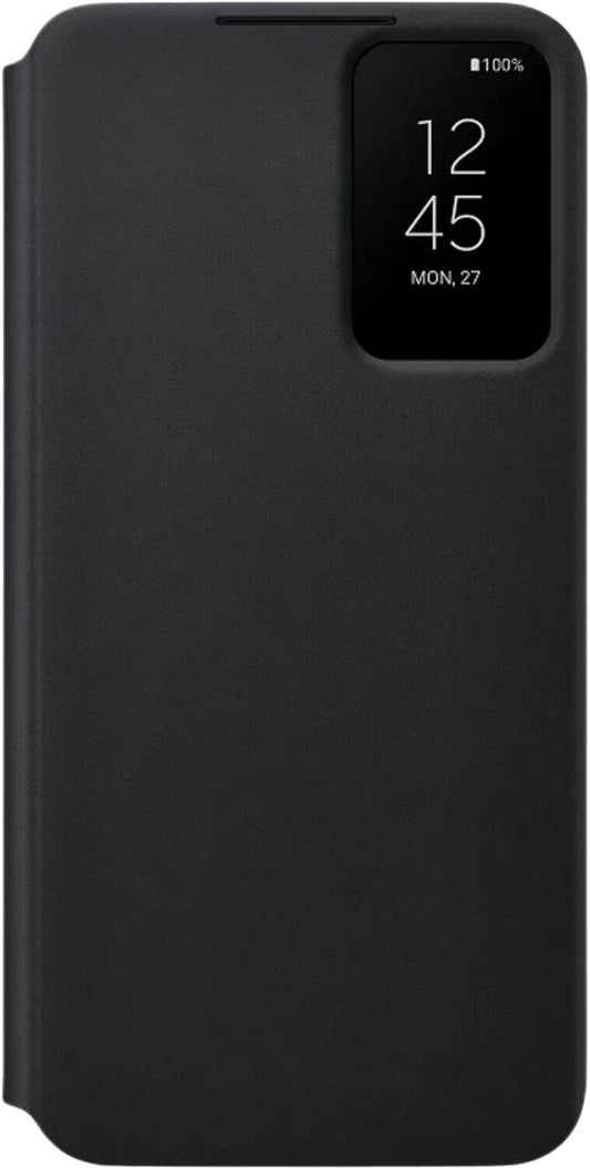 Samsung Official S22+ Smart Clear View Cover Black