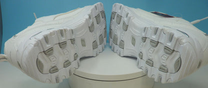 SKECHERS-WHITE AIR COOLED MEMORY FOAM-UK7