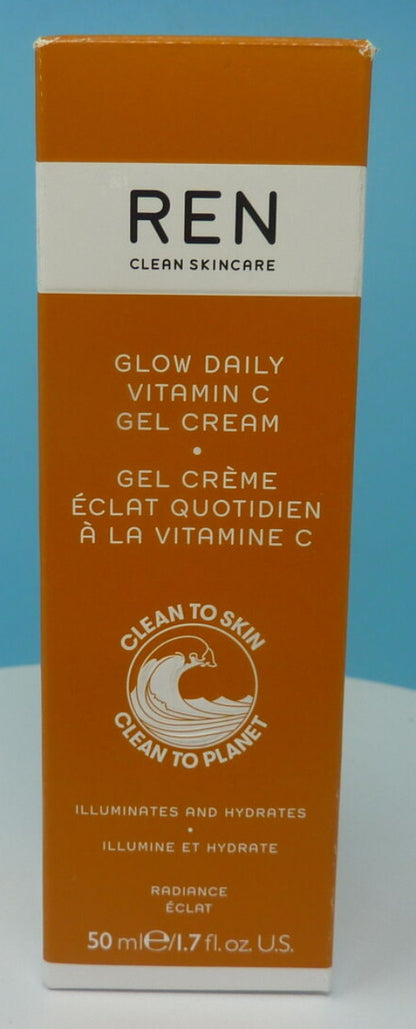 REN CLEAN SKINCARE RADIANCE GLOW DAILY VITAMIN C GEL CREAM-50ML
