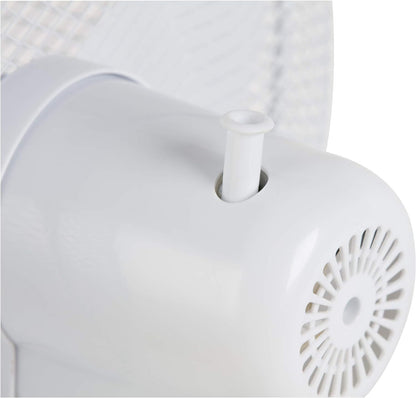 Portable 16 Inch Oscillating Pedestal Fan- WHITE