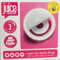 NEW Juice Social Clip-On Selfie Ring Light for Mobile Phones -Tablets