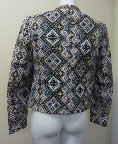 JOE BROWNS ECLECTIC AZTEC WOMENS JACKET-MULTICOLOURED-UK10
