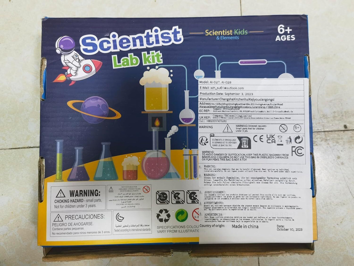 Science Kit for Kids Age 4-6-8-10-12, STEM Learning Educational Scientist Toys