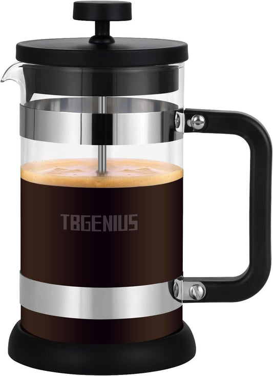 TBGENIUS 4 Cup Cafetiere Coffee Press, French Press Maker