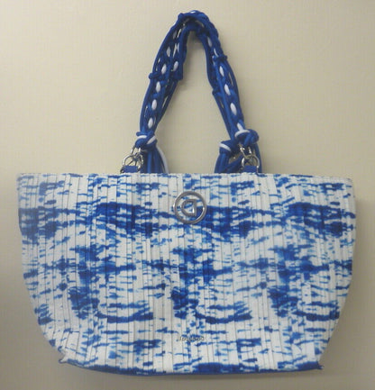 DESIGUAL BLUE WAVE PLEATED BAG