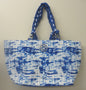 DESIGUAL BLUE WAVE PLEATED BAG