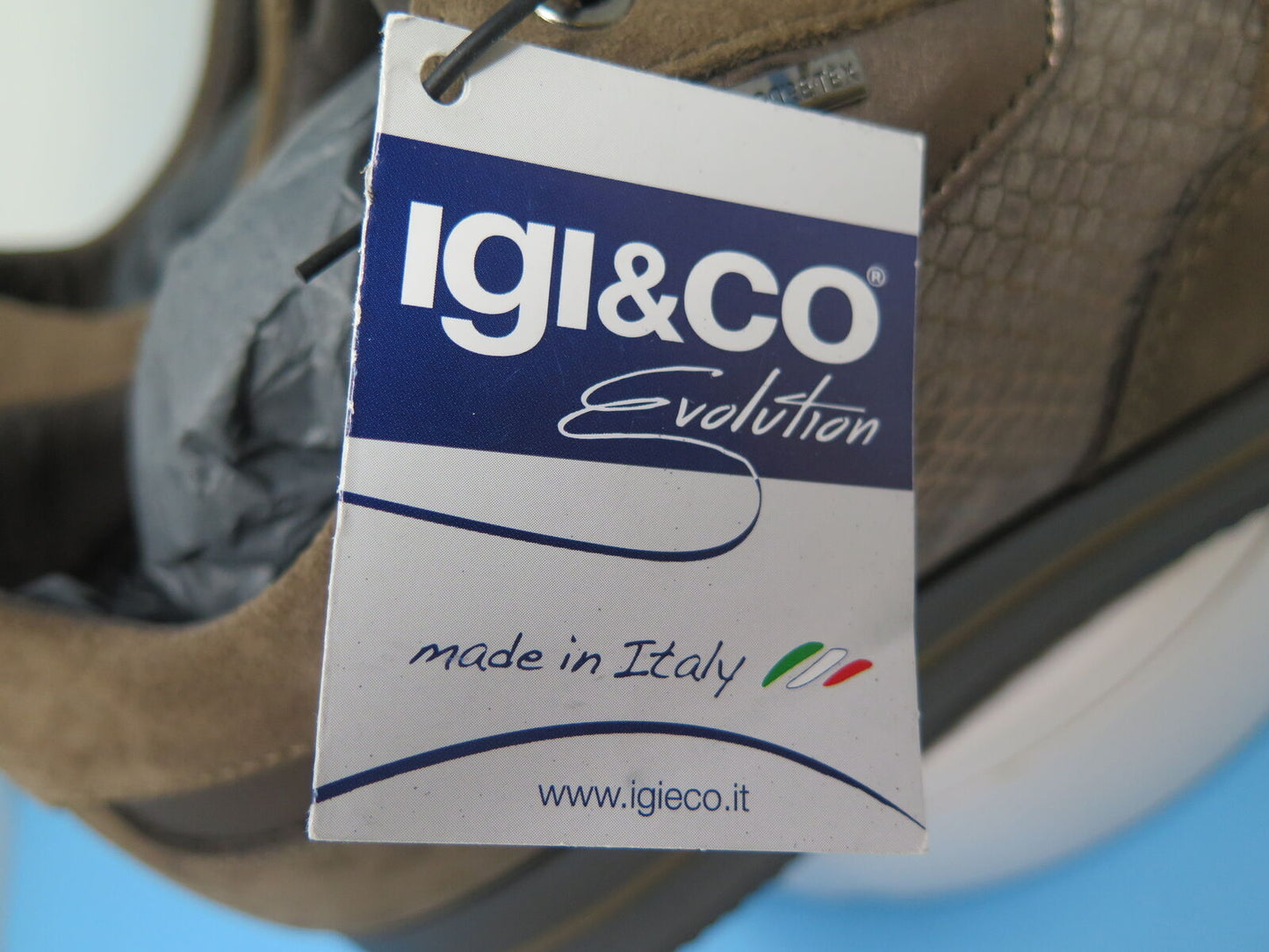 IGI&CO UNISEX TRAINERS-UK7-BROWN