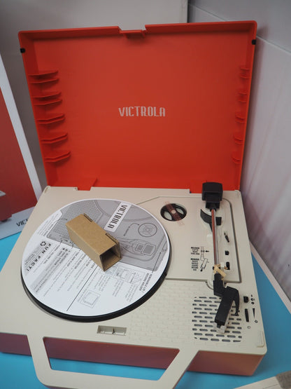 Victrola Re-Spin Sustainable Bluetooth Suitcase Record Player