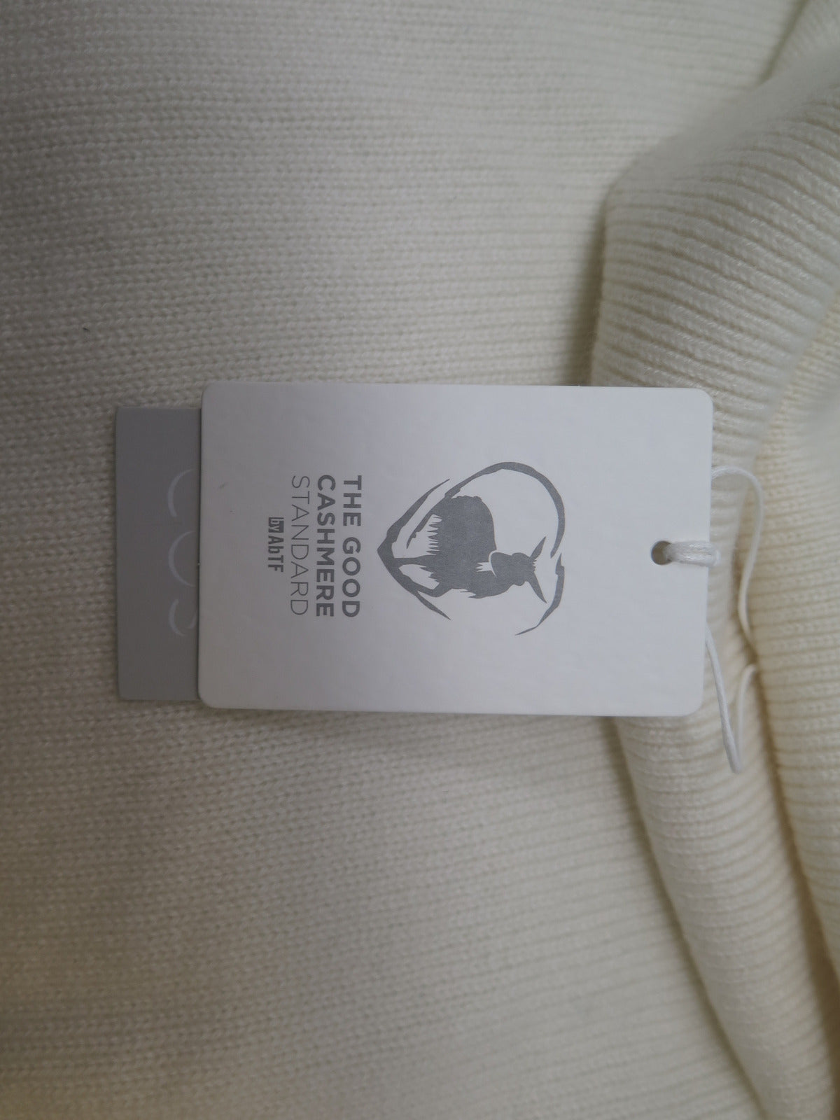 COS THE GOOD CASHMERE STANDARD ROLL NECK JUMPER-XS-CREAM
