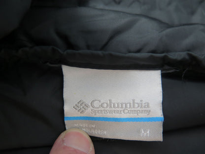COLUMBIA LAKE 22 DOWN HOODED JACKET-BLACK-MEDIUM