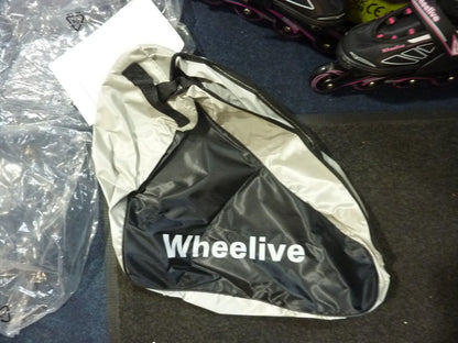 WHEELIVE INLINE SKATES-SIZE UK3-6 BLACK/PINK