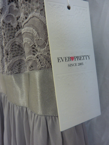 OCCASION/PROM DRESS SIZE UK12 GREY