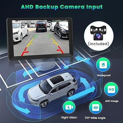 Hikity Portable Car Stereo with Wireless Carplay 9 INCH